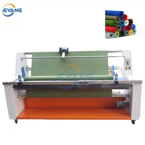 Automatic Edge Control Textile Fabric Folding Inspection Machine Fabric Roll Cutting Machine