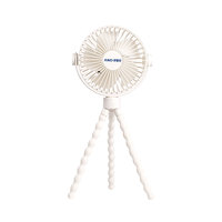 Ventilateur portable pliable pieuvre pour poussette de bébé, rechargeable, mini USB, électrique, usage domestique