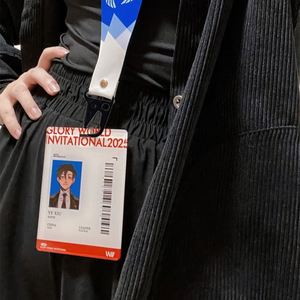 2025 New Arrival <b>Polyester</b> Neck <b>Lanyard</b> With Name Tag for Event - Product Image 6