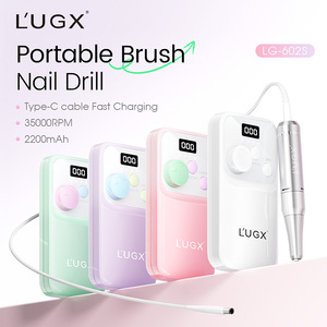 LUGX LG602s <span class=keywords><strong>Lime</strong></span> à ongles électrique professionnelle LED colorée, machine à ongles, perceuse à ongles - Product Image 6