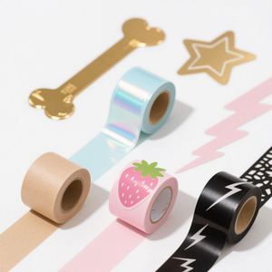 Pegatinas de Vinilo Autoadhesivas Resistentes a los Rayos UV e Impermeables, Paquete de Pegatinas Impresas con Logotipo Personalizado - Product Image 5
