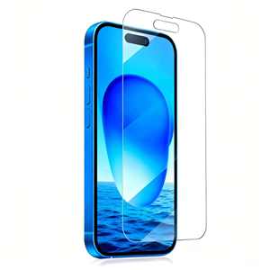 ฟิล์มกระจกใสระดับพรีเมียมบางเฉียบสำหรับ iPhone 17 16 Pro Max สัมผัสเรียบเนียน กระจกนิรภัย ป้องกันรอยขีดข่วน - Product Image 1