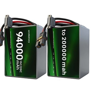 Batería BMS de Gran Capacidad para Drones de Carga Pesada, Estado Sólido, Alta Tasa de Descarga, para Hexacópteros, Octacópteros, UAV de 6 Ejes, 94000 mAh, 6S, 12S, 14S, Paquete de Energía S-8 - Product Image 1