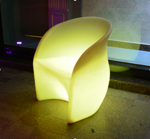 Silla de Bar LED Rotomoldeada Personalizada, RGB, <span class=keywords><strong>16</strong></span> Colores Cambiantes, Material de PE Impermeable, con Control Remoto de 24 Teclas, Batería de Litio de 2600 mAh - Product Image 5