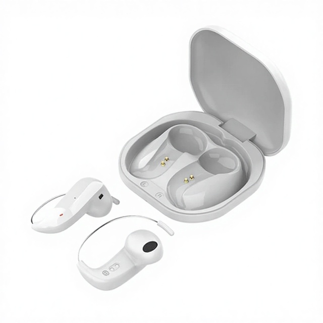 Real-Time AI Translation TWS Earbuds Multi-Language Wireless In-Ear Headset Noise Cancelling LED Flashlight Digital Display IPX4