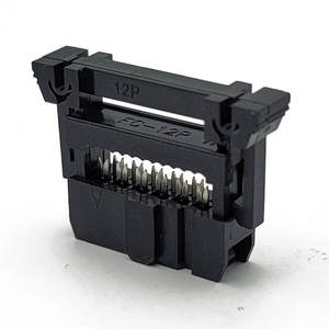 ขั้วต่อ IDC 12 พิน ขนาด 2.54 มม. สายริบบิ้นแบบตัวเมีย พร้อมตัวล็อค - Product Image 3