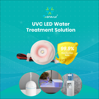 Module de stérilisation de l'eau statique par LED UVC étanche Tianhui 260-280nm pour distributeur d'eau domestique/commercial
