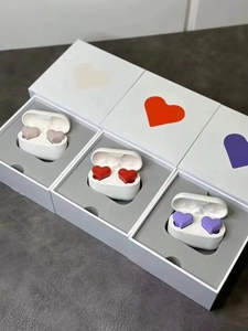 HOT SALE Heartbuds Hear-shaped in Ear Headphones for Girls Wireless Earbuds <strong>Cute</strong> BT Noise Cancelling TWS <strong>Earphone</strong> - Product Image 2