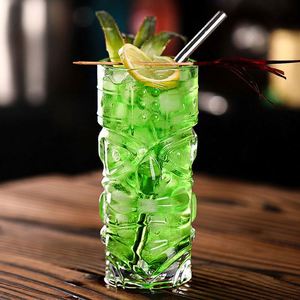 Copa de Vino Clásica Hecha a Mano con Asa, Diseño Cultural Polinesio, Materiales de Aluminio y PP, USA Mairun, para Fiestas - Product Image 2