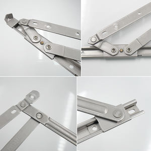 บานพับหน้าต่างแบบรางยู ยูโรกรูฟ รางซี แบบแขวนด้านบน สำหรับงานหนัก พร้อมระบบกันกระแทก - Product Image 6