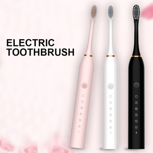 Brosse à dents électrique ultrasonique rechargeable haut de gamme à poils souples, idéale pour les voyages, étanche IPX1, autonomie de 30 jours, vente en gros, design tendance - Product Image 2