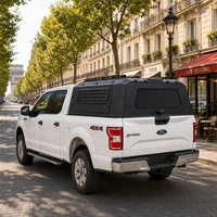 Capot rigide de camionnette en aluminium massif durable, personnalisable, à verrouillage manuel, pour pick-up