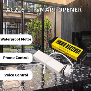 Receptor de Radio de Metal Impermeable de Estilo Japonés de Alta Calidad, Control de Voz Inteligente, Abridor de Cortinas Digital - Product Image 2