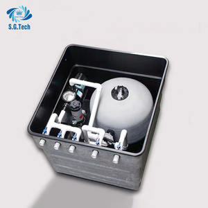 Système de filtration intégré pour une installation facile Accessoires enterrés de pompe de filtration souterraine en PVC pour <span class=keywords><strong>piscine</strong></span> - Product Image 5