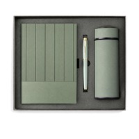 Coffret Cadeau Carnet d'Affaires Personnalisé avec Logo, Journal à Feuillets Mobiles, Papeterie pour Réunions d'Entreprise