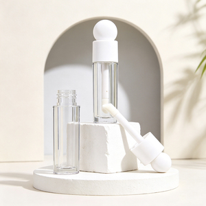 Luxury Flat Square Clear Glass Perfume Bottle 30ml 50ml 100ml Empty Perfume Atomizer Bottle With Spray Cap Custom Logo - Product Image 5