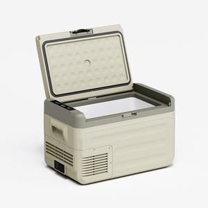 Frigoriferi Portatili 12V per Auto, Camion, Viaggi Fuoristrada, Camper, Campeggio all'Aperto, Box <span class=keywords><strong>Frigo</strong></span> Beige F-20 - Product Image 1