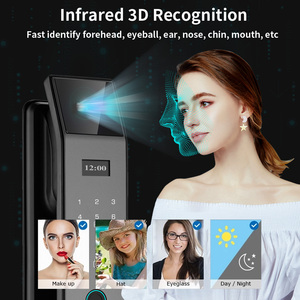 Xddts ล็อกประตูอัจฉริยะปลดล็อกหน้า DF14XF พร้อม Tuya WFi/Wishome ระบบควบคุมแอประบบกันขโมยสำหรับบ้านติดตั้งง่าย - Product Image 4