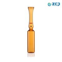 Ampoule en verre transparent [10 ml] Ampoule pharmaceutique en borosilicate de type I pour injection
