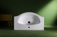 Évier de salle de bain en céramique, nouveau produit, bas prix, lavabo de toilette