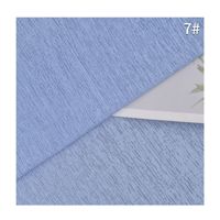 Tissu en Chiffon Acétique Anti-Plis Nano 70g Teint en Fil Rayé Résistant à l'Abrasion Largeur 43/44" pour Vêtements de Football/Soccer