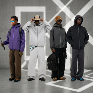 Nouvelle veste imperméable minimaliste Stormtrooper 2026 à adhérence intégrale, pour l'extérieur, tendance et décontractée - Product Image 1