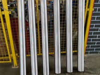 Rouleaux de renvoi de convoyeur à rouleaux de guidage en aluminium personnalisables de haute qualité directement en usine