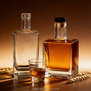 Bouteille en verre de haute qualité de 450 ml, fabriquée à partir de verre à haute teneur en blanc et produite par une usine de fabrication sur mesure - Product Image 5