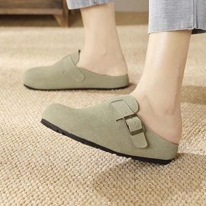 Pantuflas de Mujer con Suela Gruesa, Ligeras, Transpirables, Suaves, Otoño e Invierno, Nuevas, Retro, Punta Redonda, Planas - Product Image 5