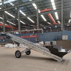 Sporco di terra nastro trasportatore Mobile Stacker <span class=keywords><strong>6</strong></span> metri di lunghezza trasportatore palificazione macchina fabbrica pronto Stock CE garanzia di qualità - Product Image 3