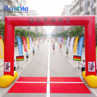 Arche d'entrée gonflable pour la publicité extérieure, arche gonflable personnalisée pour la promotion d'événements