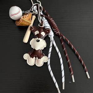 RW Colgante DIY para Bolso de Dama con Lindo Oso y Perro, Muñequera para Celular para Mujer, Decoración para Mochila, Accesorios para Llavero - Product Image 6