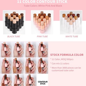 <span class=keywords><strong>Stick</strong></span> de contour vegan bio à haute couvrance, illuminateur, bronzer, multi-usages, logo personnalisé, <span class=keywords><strong>stick</strong></span> de contour pour tous les types de peau - Product Image 3