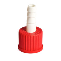Detachable Nylon Cap Nozzle Straight & Elbow Connector Laboratory Fitting