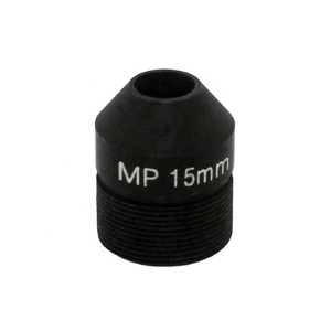 Objectif sténopé 15 mm 1MP à monture M12 pour caméras de sécurité CCTV discrètes – Vente en gros - Product Image 1