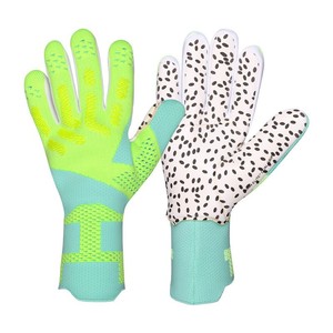 Gants de football de sécurité de course d'entraînement personnalisés en usine en Chine Mitten Sports Gants de football de gardien de <span class=keywords><strong>but</strong></span> en caoutchouc - Product Image 2