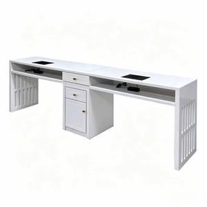 <b>Nail</b> Salon <b>Table</b> with Vacuum Cleaner Japanese Style <b>Nail</b> Salon <b>Table</b> with Drawers and Concave Manicure <b>Table</b> - Product Image 6