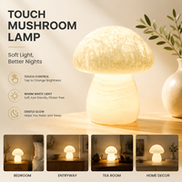 Lampe d'ambiance LED rechargeable en marbre naturel moderne, à intensité variable par toucher, pour chambre à coucher et salle de bain