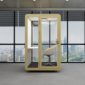 Office School <strong>Chair</strong> Seating Online Meeting Pods Privacy Pod Single Soundproof <strong>Telephone</strong> Booth - Product Image 1