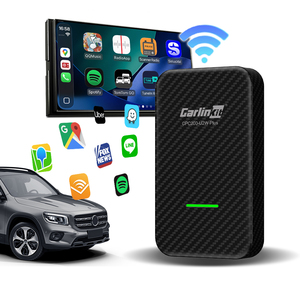 Carlinkit <span class=keywords><strong>Tpc</strong></span> Ai Box, Adaptador Inalámbrico 2 en 1 para CarPlay y Android Auto, Dongle Inteligente Portátil con WiFi Integrado, 1 Año de Garantía para Apple - Product Image 1