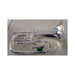 <span class=keywords><strong>Euphonium</strong></span> de marche Bb plaqué argent avec logo, en stock, en promotion en juin 2026 - Product Image 2