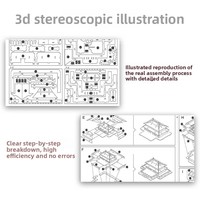 Kit de puzzle 3D créatif en bois DIY pour fleurs, Tournesol et Marguerite, Ensemble d'artisanat floral à assembler soi-même pour adultes et adolescents