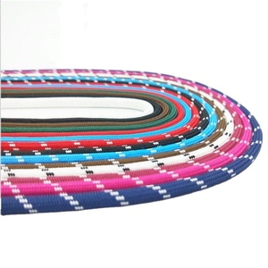 Se Aceptan Pedidos de Pequeñas Cantidades: Cordón Plano de Algodón Rojo y Blanco de 2 mm para Macramé y Cuerda Multicolor China Mumbai - Product Image 3