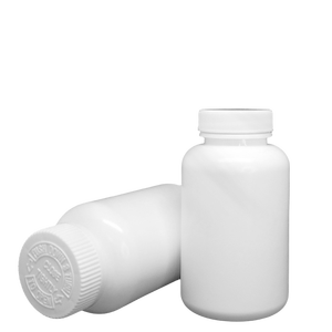 ขวดพลาสติก HDPE สีขาว ขนาด <span class=keywords><strong>150</strong></span> มล. สำหรับใส่ยาเม็ด อาหารเสริม ทรงกลม พร้อมฝาเกลียวแบบป้องกันเด็ก - Product Image 6