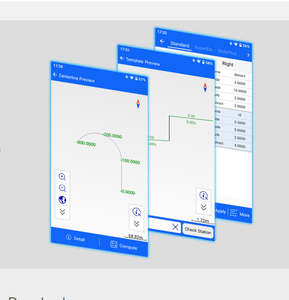 ซอฟต์แวร์แอนดรอยด์ Hi-survey สำหรับการสำรวจ พร้อมคอนโทรลเลอร์ระดับมืออาชีพ Ihand30/Ihand55 รองรับการวาดแบบ CAD และ WIFI - Product Image 4