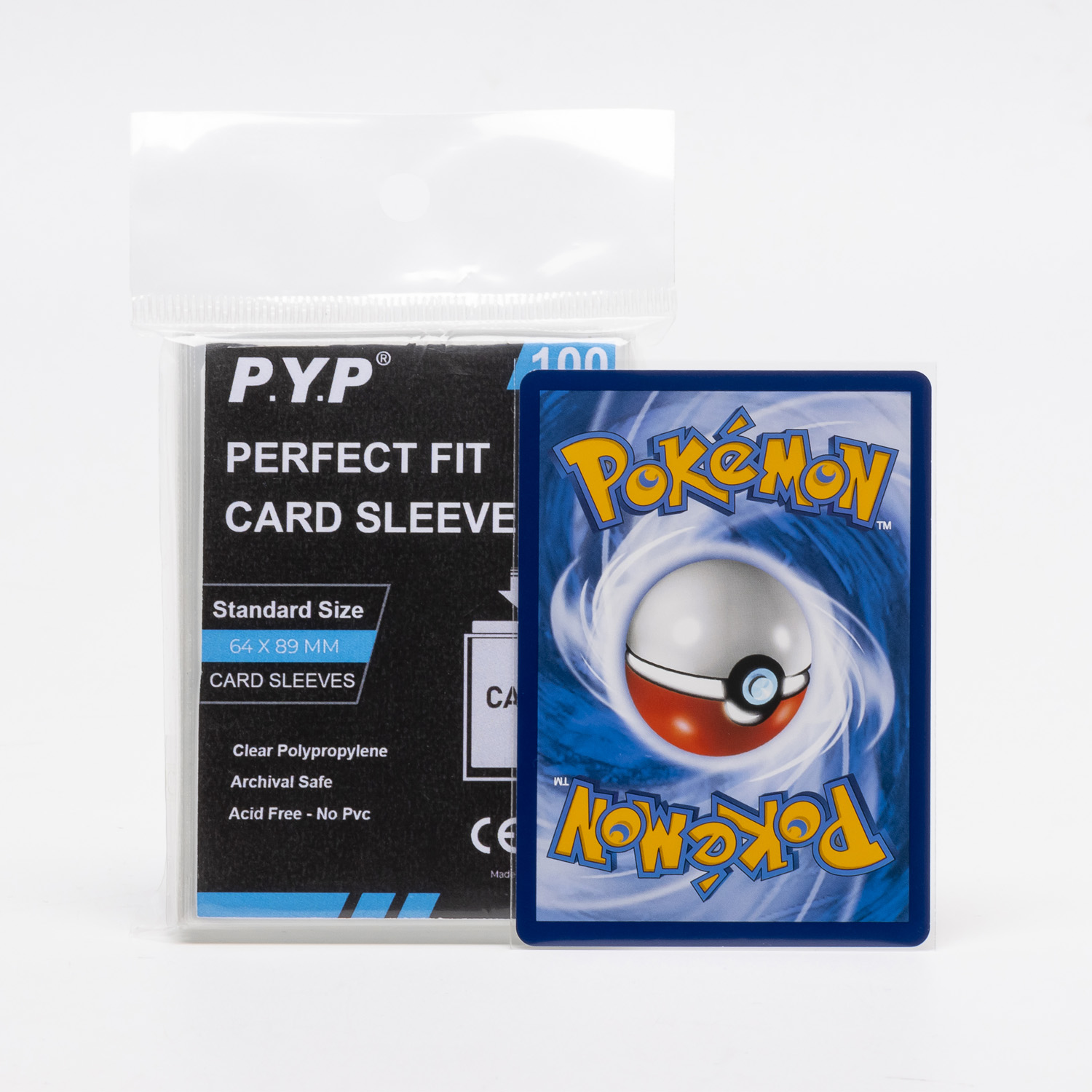 Card Sleeves 64x89 - Resealable PP Protective Fit