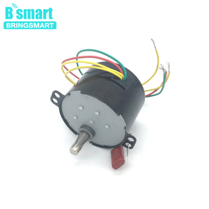 2.5-50rpm nam châm vĩnh cửu chậm tốc độ giảm tốc động cơ bringsmart 50ktyz 220V AC động cơ đồng bộ CW/CCW động cơ bánh răng nhỏ - Product Image 4