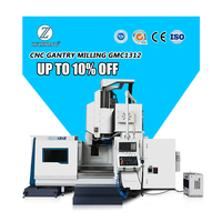 Centros de Mecanizado CNC de Alta Rigidez GMC1312 con Sistema GSK y Husillo Cónico BT40