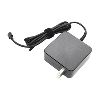 Adaptateur secteur carré US 65W 19V 3.42A 5525 Type C pour ordinateur portable