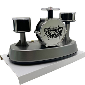 Percussion créative <span class=keywords><strong>Donner</strong></span> des cadeaux <span class=keywords><strong>à</strong></span> des amis Instrument de musique pour enfants Jouets anti-stress Jouets tactiles mini jazz électrique Ensemble de batterie <span class=keywords><strong>à</strong></span> doigts - Product Image 1